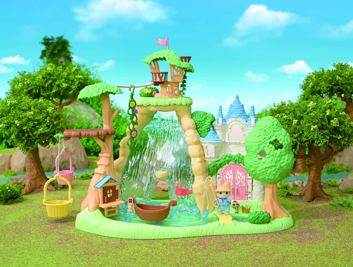 Sylvanian Families Playset Secret Forest Falls