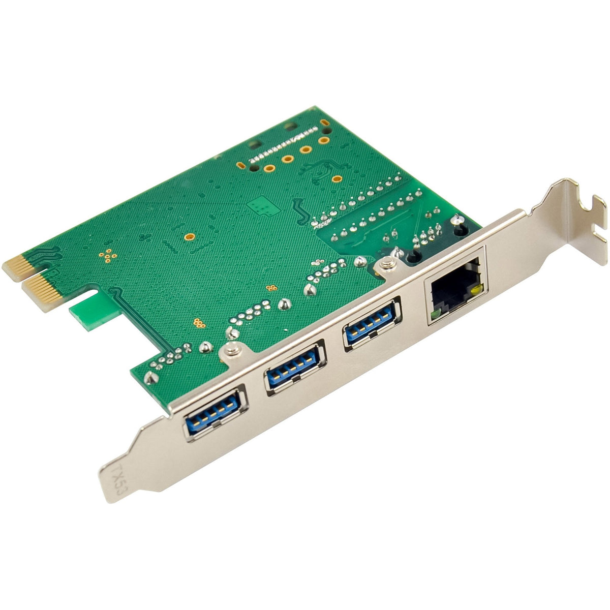 Inline Combokarte Gigabit Red Y Usb 3.2 Gen.1 - 1x Rj45 - 3x Usb-A