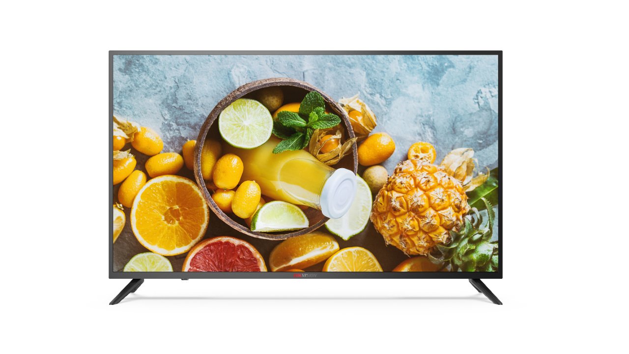 Monitor 50" 4k Slim Especial Seguridad 24/7 Hikvision