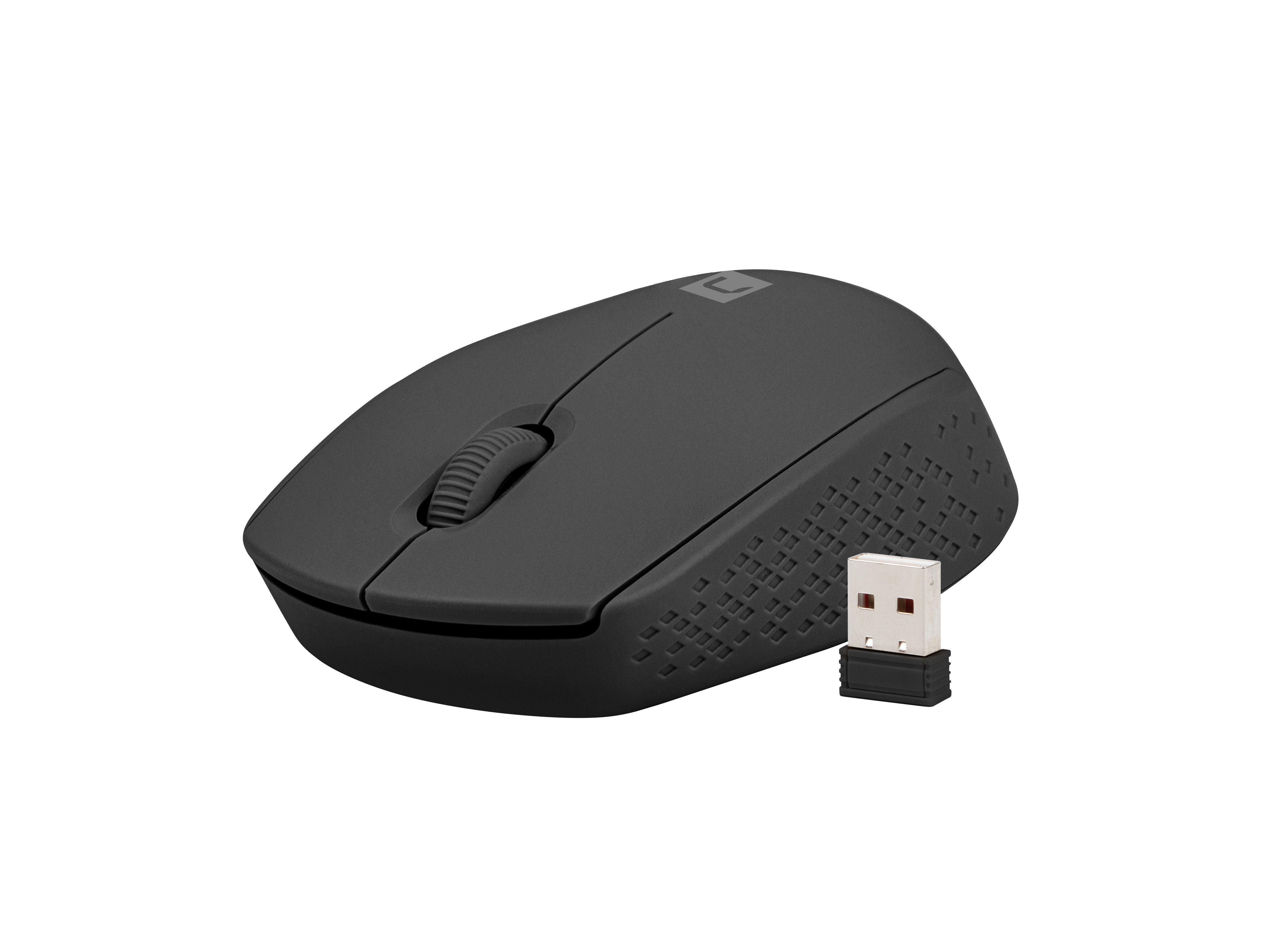 Raton Natec Stork Optico Inalambrico 1600 Dpi Negro