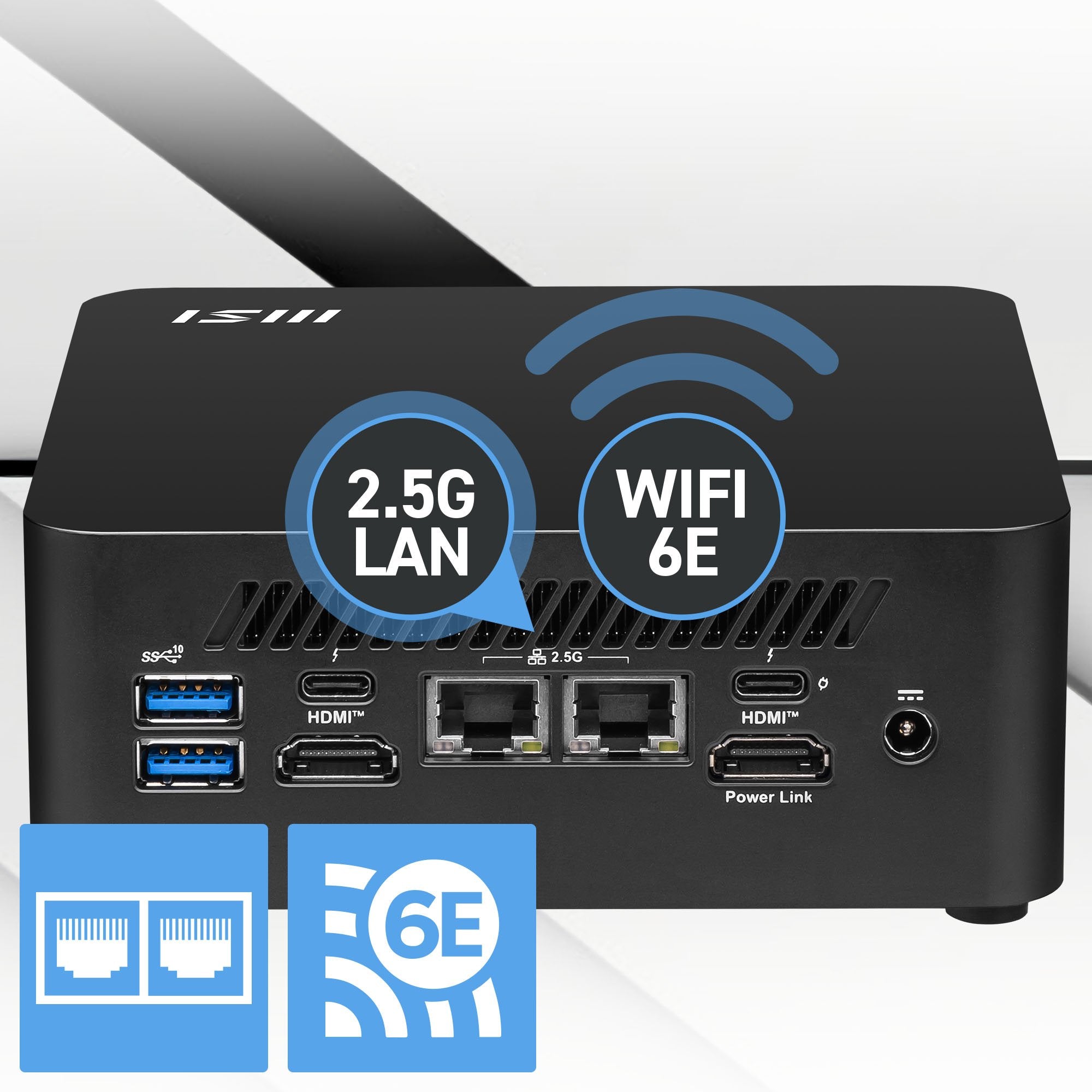 EAN 4711377264402 - MSI Cubi NUC 1MG-014BEU Mini PC Negro 100U Intel® SoC imagen 4