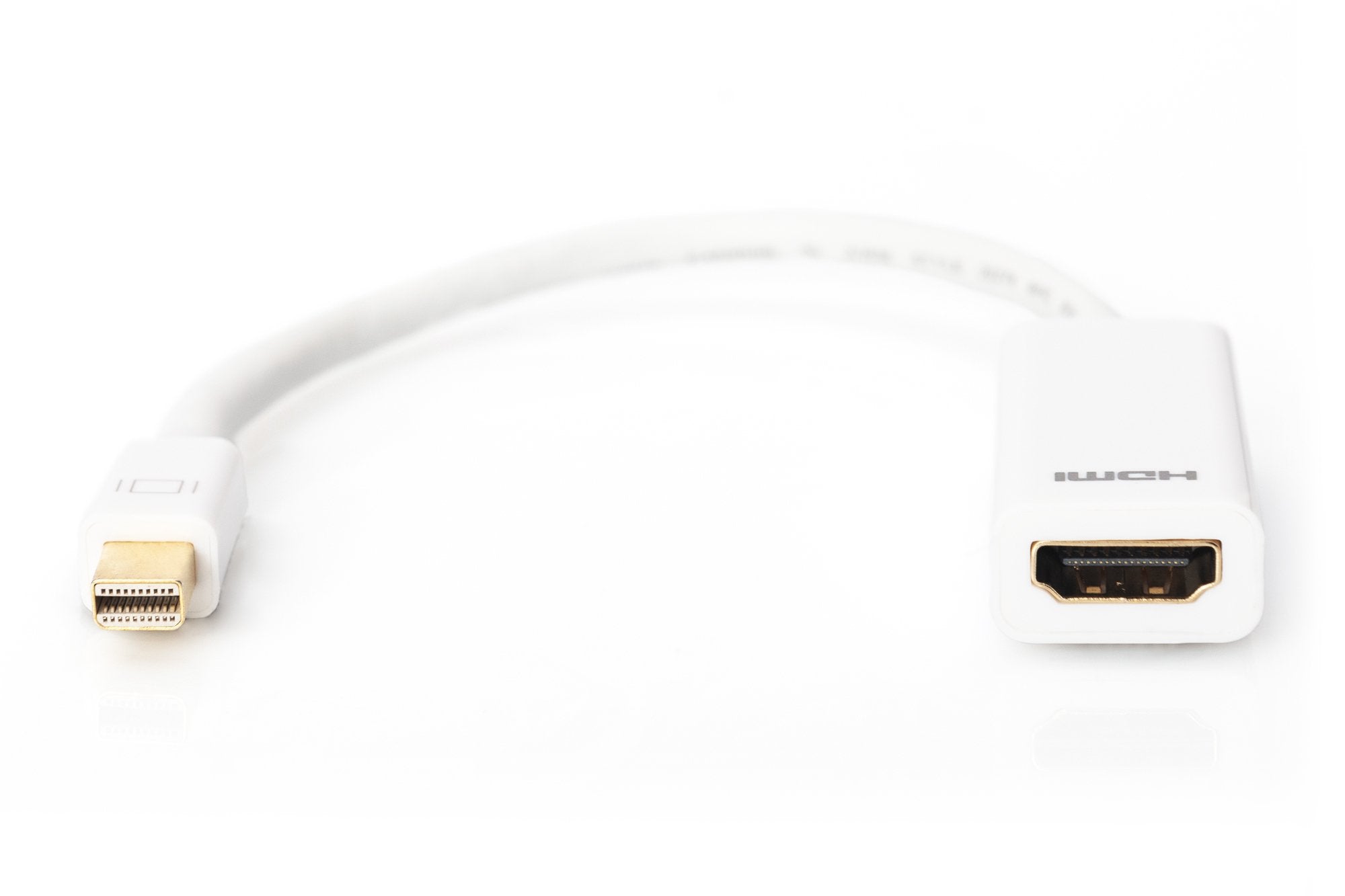 EAN 4016032289548 - Digitus AK-340404-001-W adaptador de cable de vídeo 0,15 m Mini DisplayPort HDMI Blanco imagen 4
