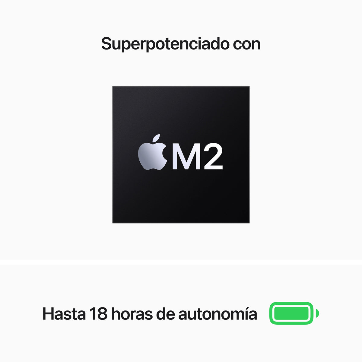 EAN 0195949900105 - Apple MacBook Air Apple M M2 Portátil 34,5 cm (13.6") 16 GB 256 GB SSD Wi-Fi 6 (802.11ax) macOS Sonoma Be imagen 4