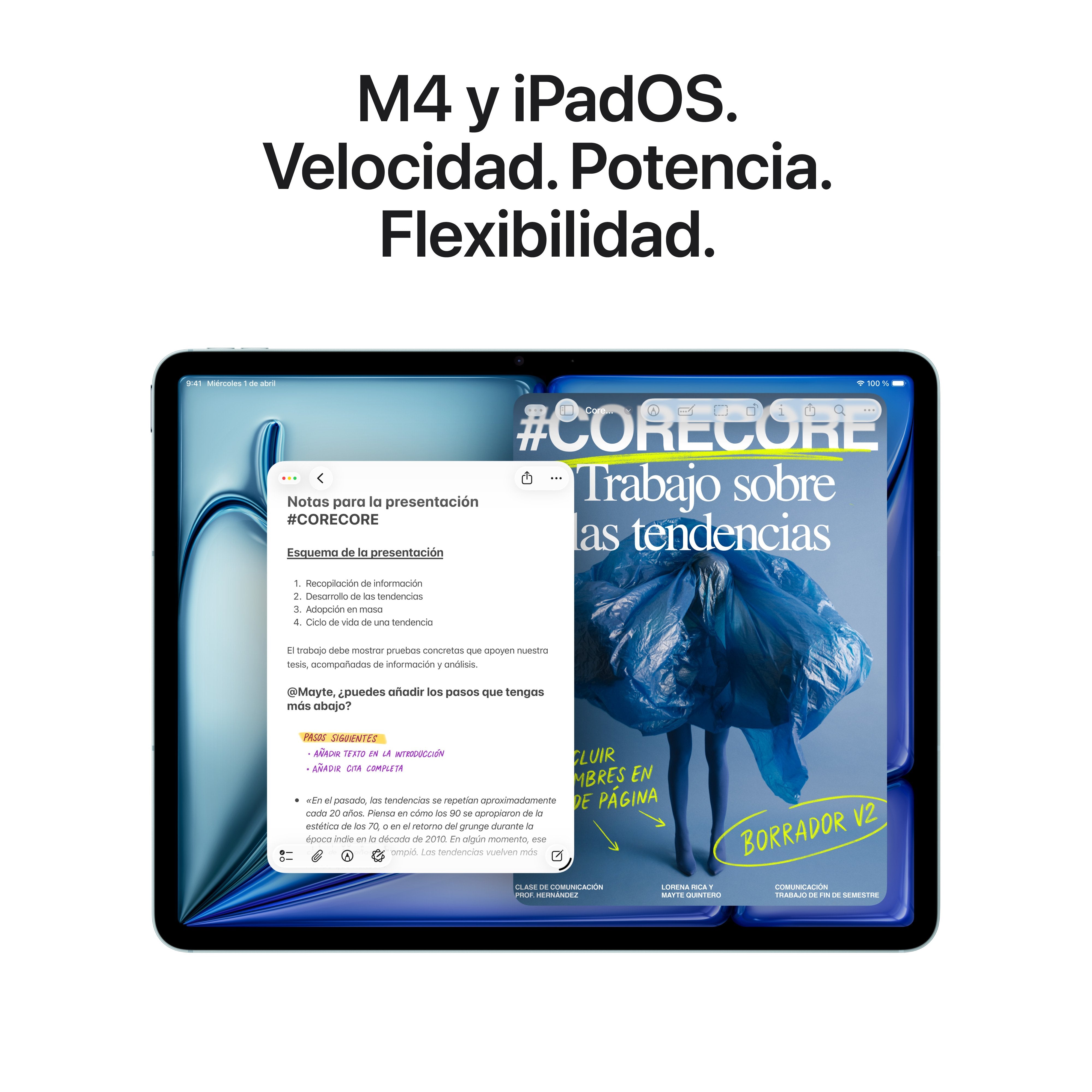 Apple Ipad Air 13" M4 Wifi + Lte 256gb Azul Ios