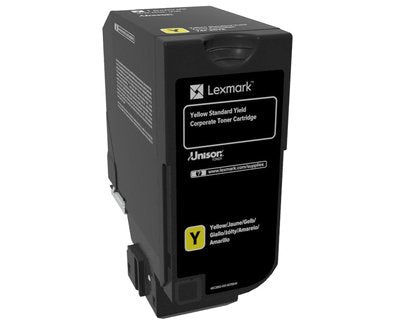 Toner Original Lexmark Amarillo Lccp, Lexmark Corporate Para Toner Original Lexmark Cs720de, Cs720dte, Cs725de, Cs725dte, Cx725de, Cx725dhe, Cx725dthe