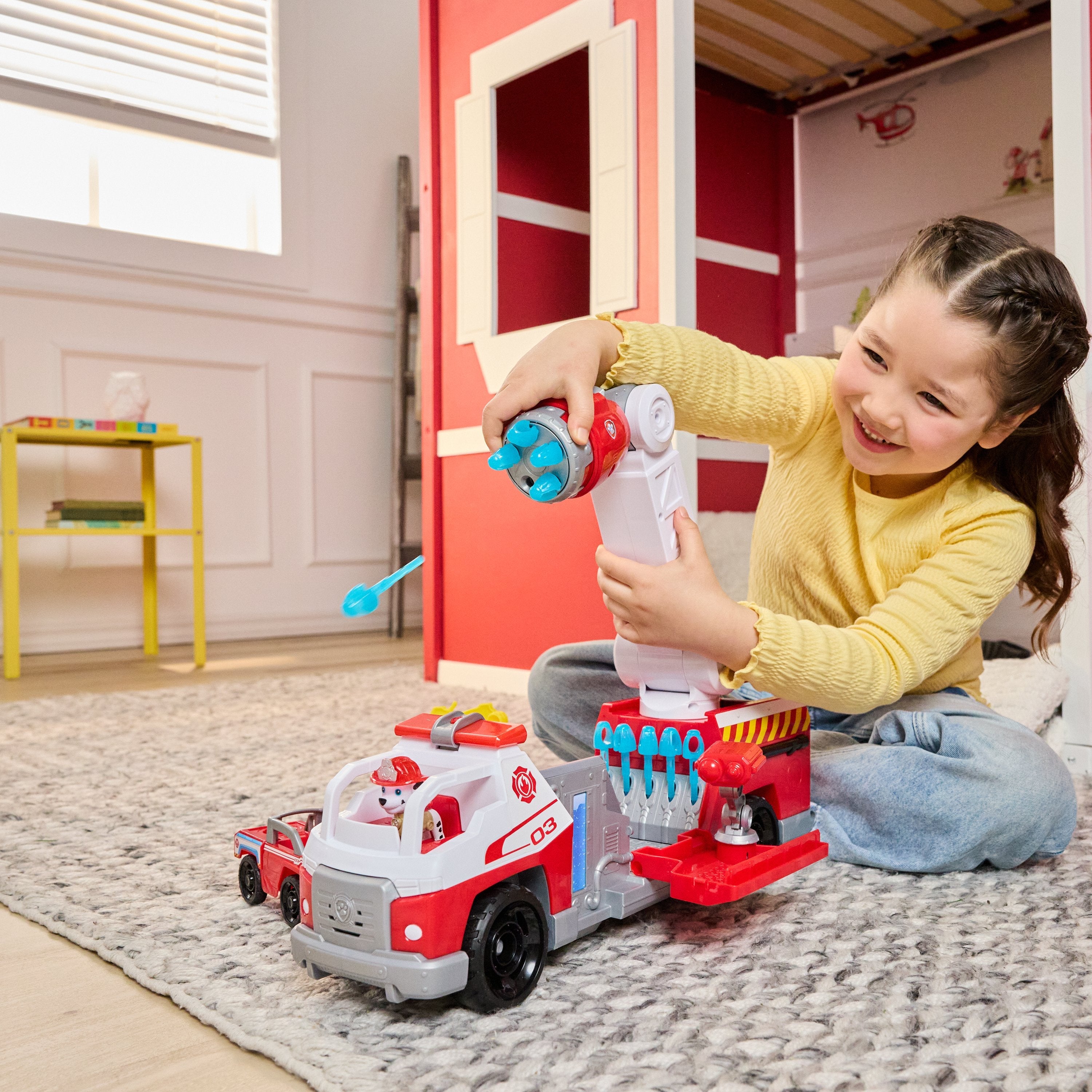 EAN 681147106550 - PAW Patrol PAW VHC Fire Rescue Dlx Fire Truck GML imagen 8