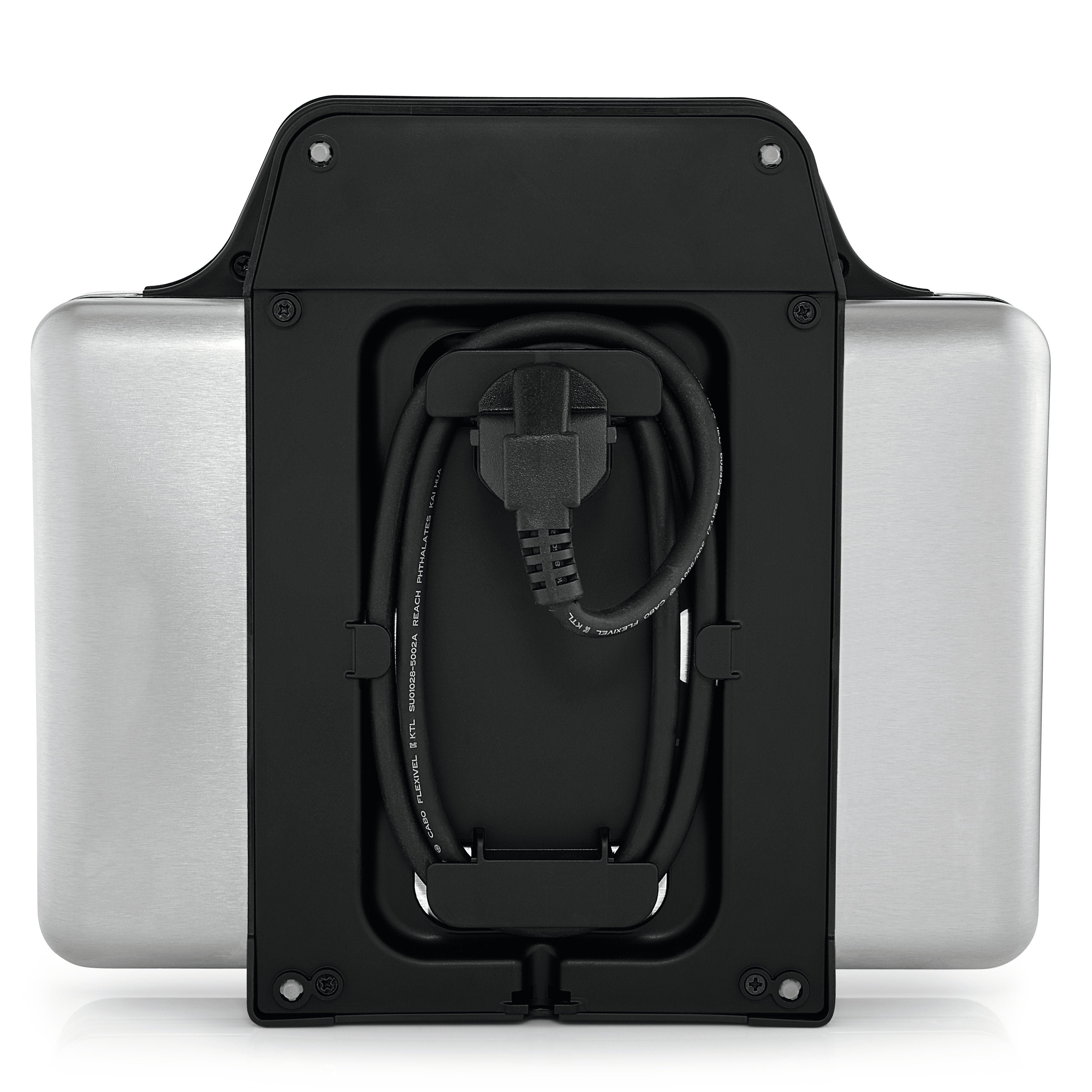 Sandwichera  Wmf 0415150011 800 W Negro, Plata