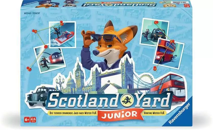 Ravensburger Scotland Yard Junior, Juego De Mesa 22450