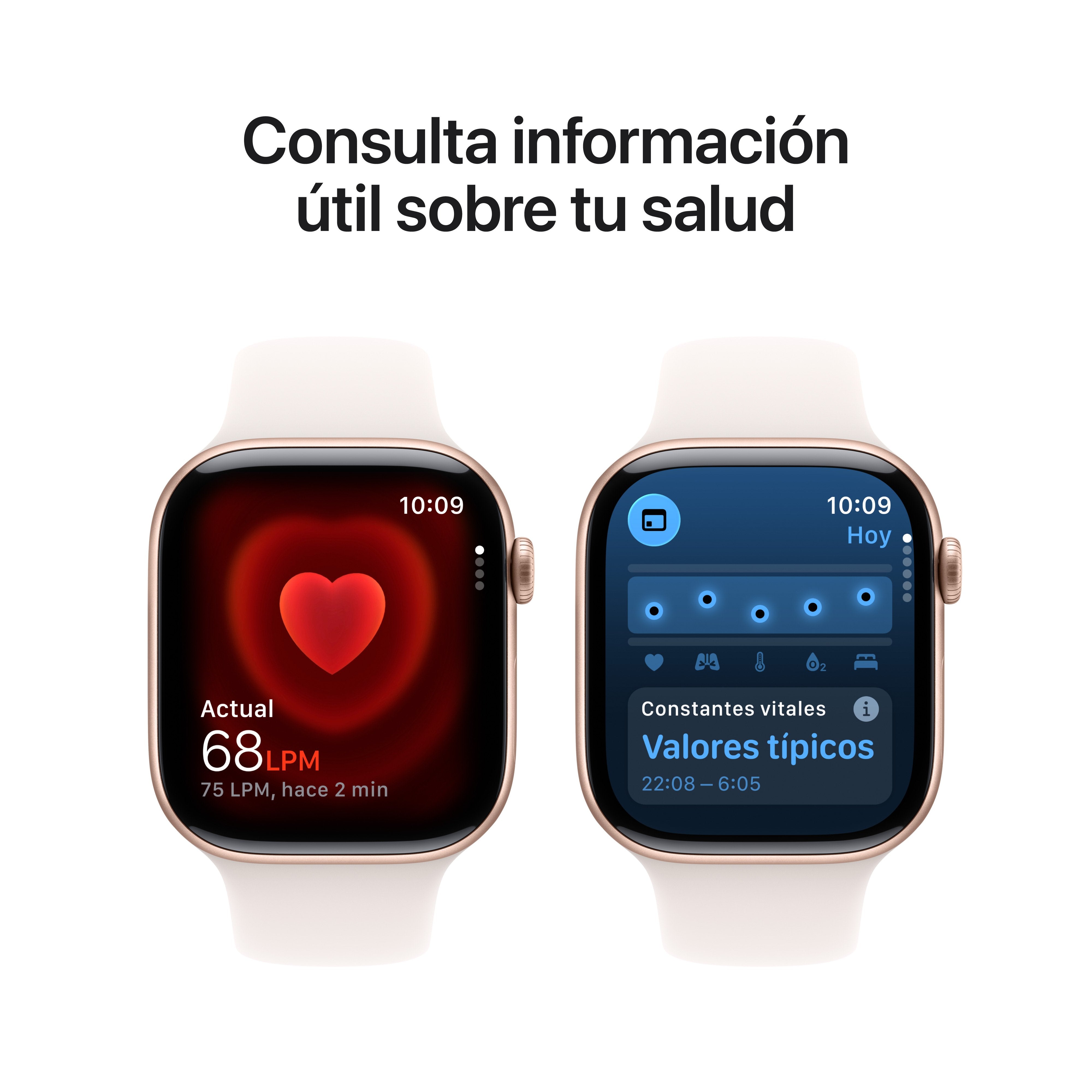 EAN 0195950477368 - Apple Watch Series 11 OLED 46 mm Digital 416 x 496 Pixeles Pantalla táctil 5G Oro rosa Wifi GPS (satélite imagen 5