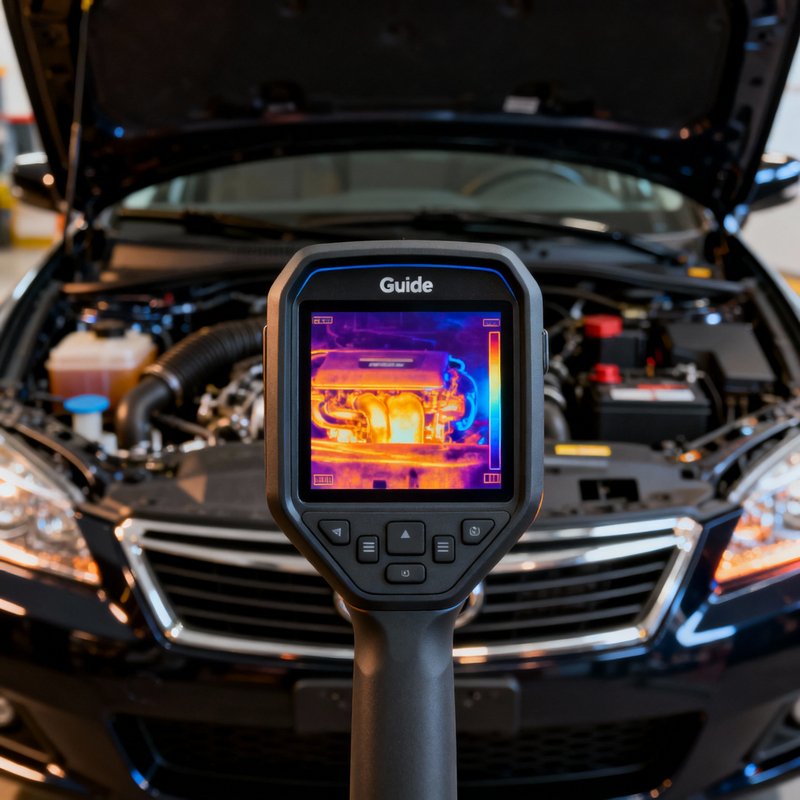 EAN 6970883552665 - Guide Sensmart E3 cámara térmica Grafito 256 x 192 Pixeles Pantalla incorporada LCD 640 x 480 Pixeles imagen 7