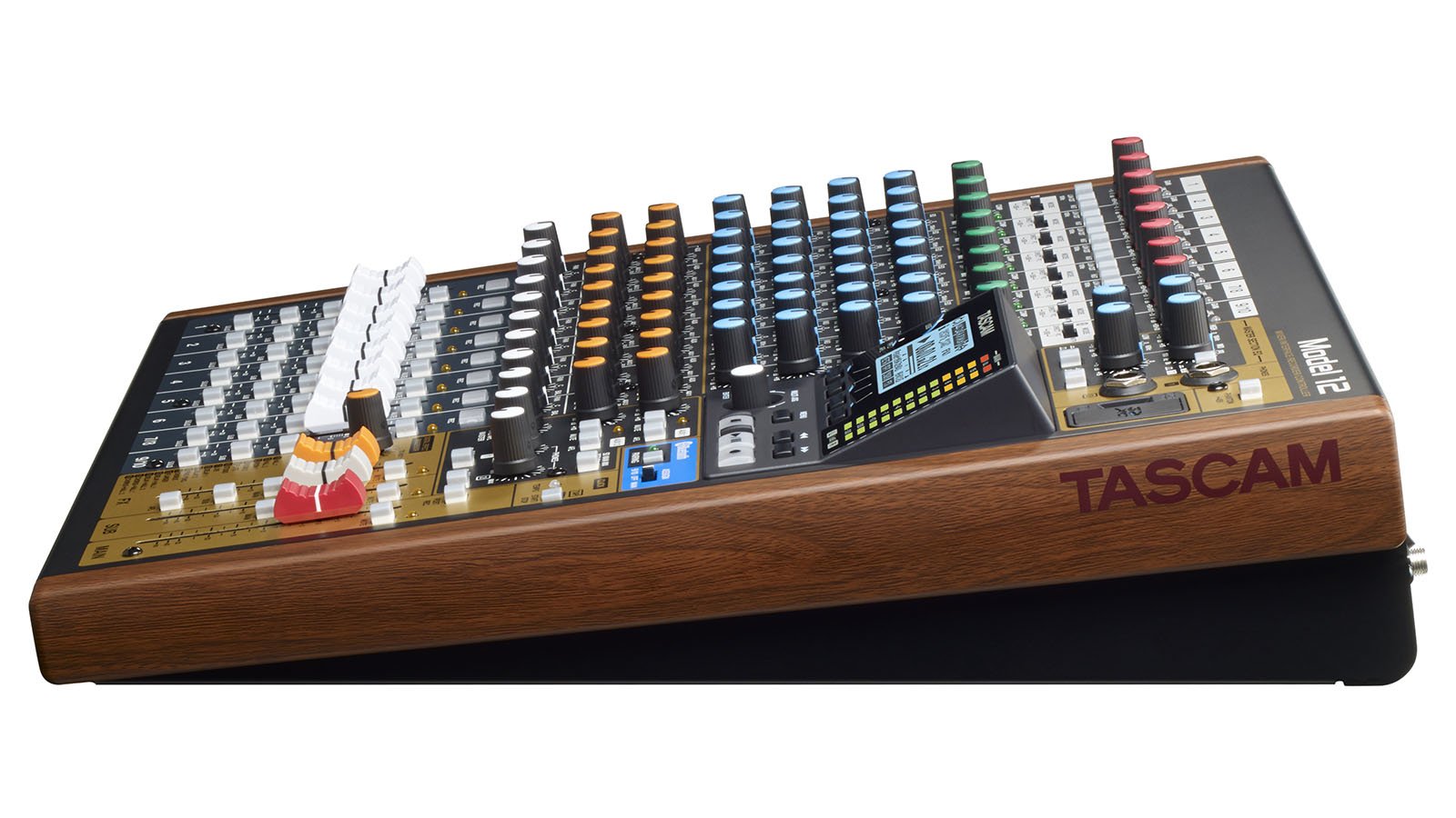 Tascam Model 12 12 Canales 20 - 20000 Hz Negro, Madera