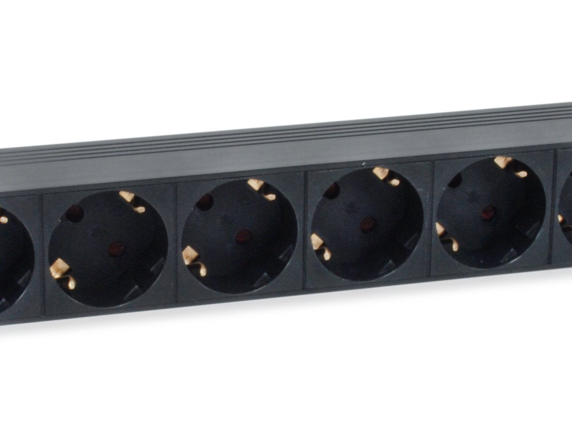 Regleta Alimentacion Rack 19 1u 8 Tomas Con Interruptor Cable Iec 14 Especial Sai