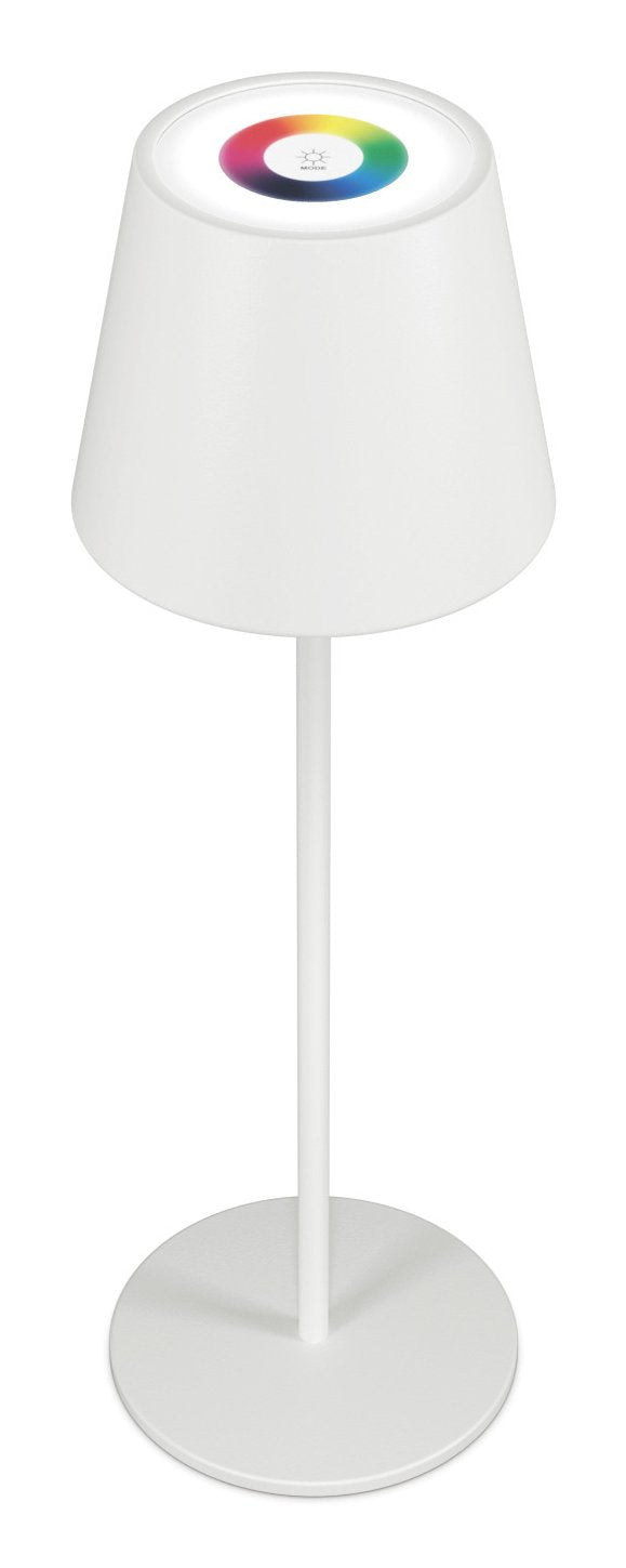 EAN 4040895011909 - RealPower LED TableLight 360 RGB lámpara de mesa 3 W Blanco imagen 1