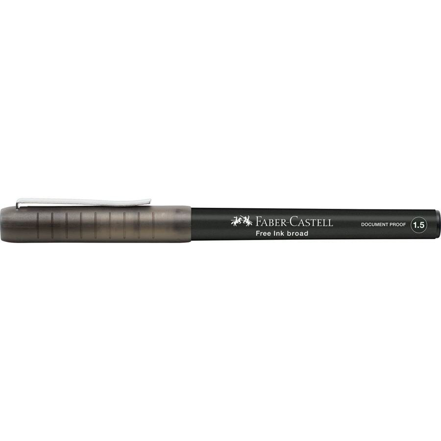 Faber-Castell Roller Free Ink 1.5 Negro