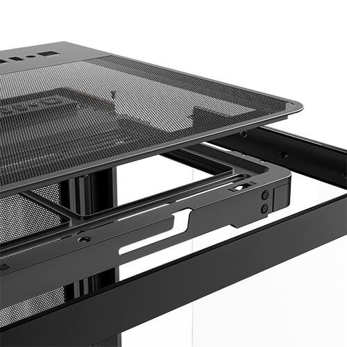 Caja Pc  Antec C8 Curve Wood E-Atx Negro 2xvent 160 Mm 1x140mm 2xusb Sn Fuente