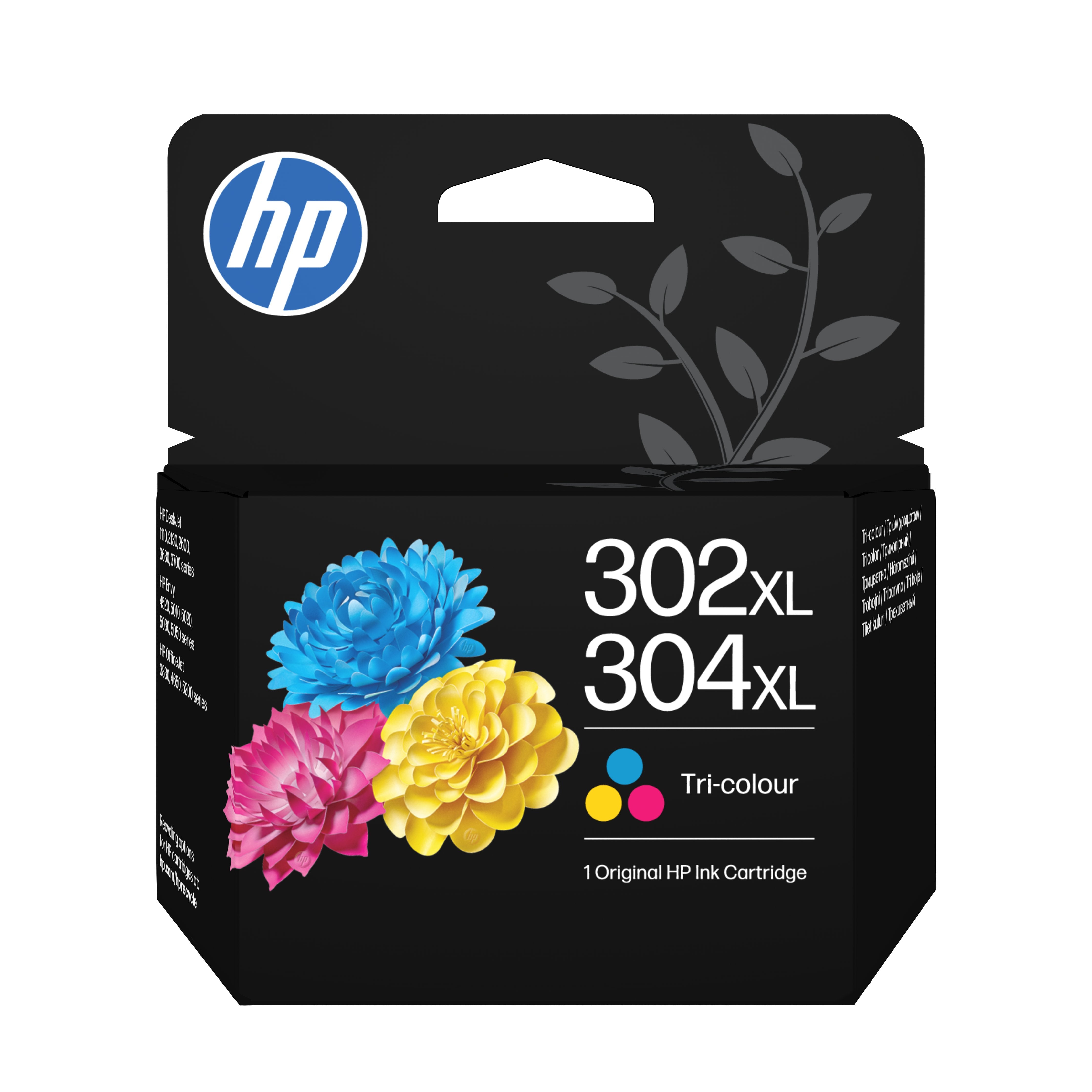 EAN 0199764139634 - HP 302XL/304XL Tri-clr Original Ink Crtg cartucho de tinta 1 pieza(s) Alto rendimiento (XL) Cian, Magenta imagen 1