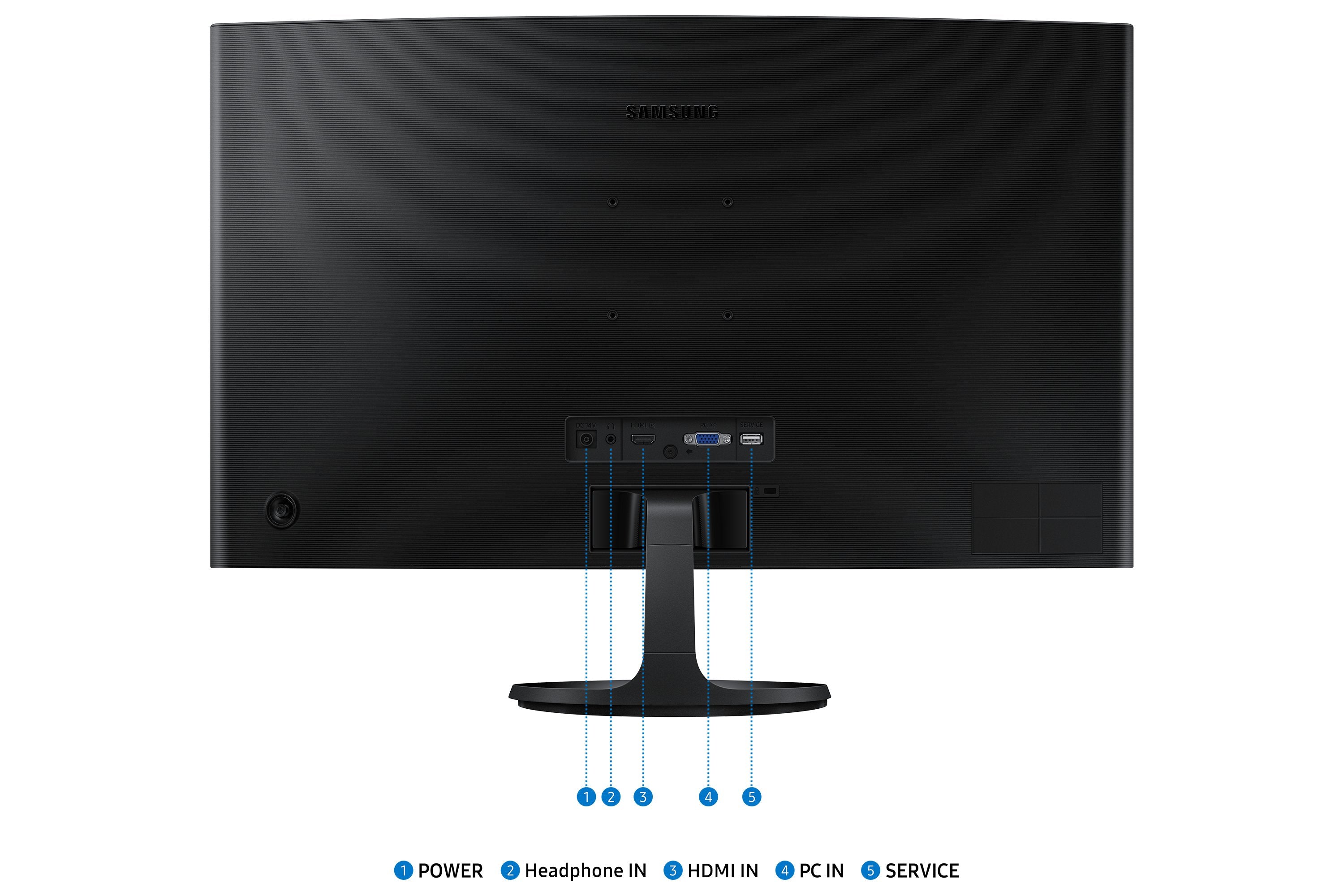 Monitor Profesional Samsung 27'  Essential S3 S36gd S27d362gau Full Hd Negro