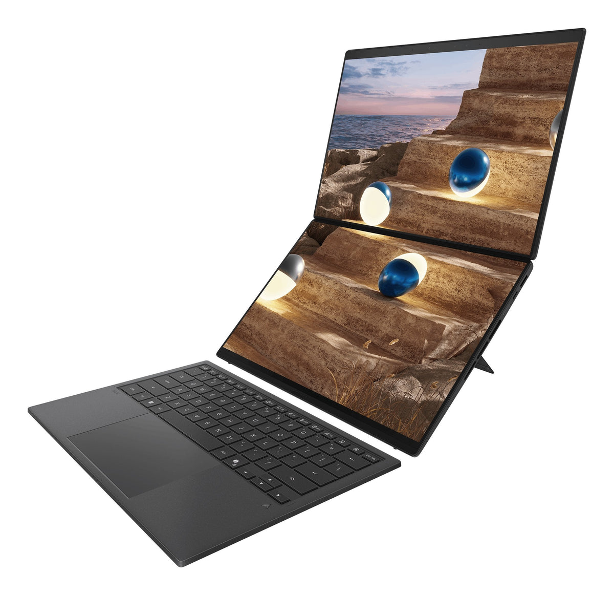 Portátil Convertible Asus Zenbook Duo Oled Ux8407aa-Sn504w Intel Core Ultra 9-386h 32gb 1tb Ssd 14' Táctil Win11