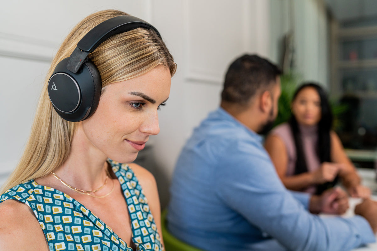 EAN 0196786453328 - HP Poly Voyager Surround 80 UC USB-C Headset +USB-C/A Adapter Inalámbrico Diadema Música/uso diario USB T imagen 4