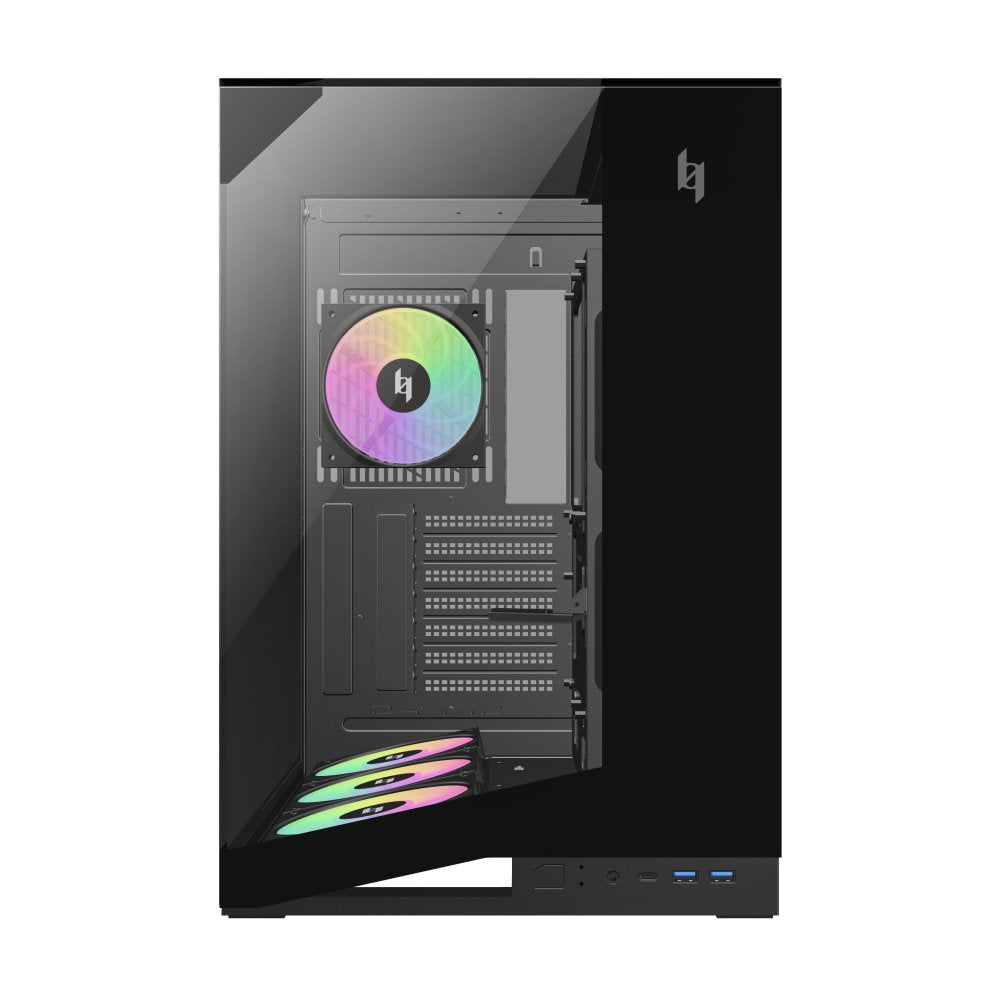 EAN 6931858712224 - GameMax NEX C56 VC BK carcasa de ordenador Midi Tower Negro imagen 1