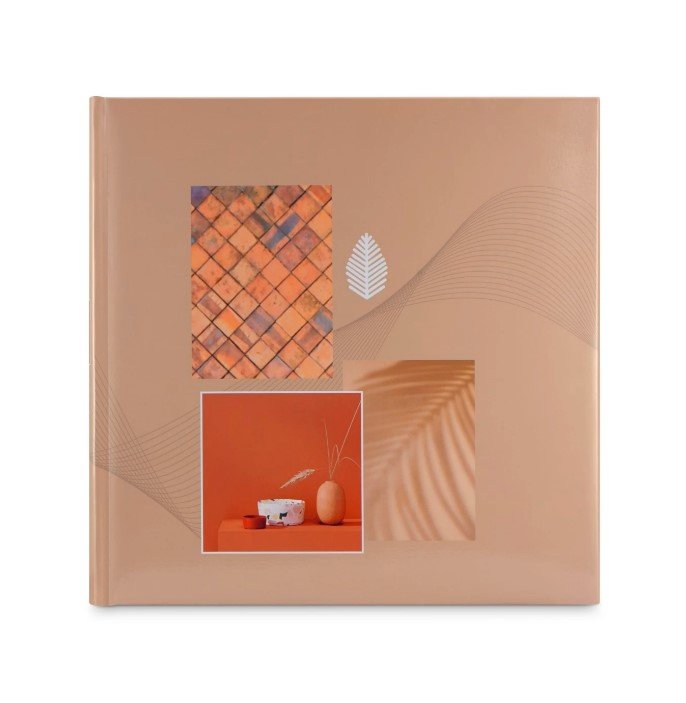 Hama Singo Ii Álbum De Foto Y Protector Terracota 100 Hojas Encuadernación En Tapa Dura