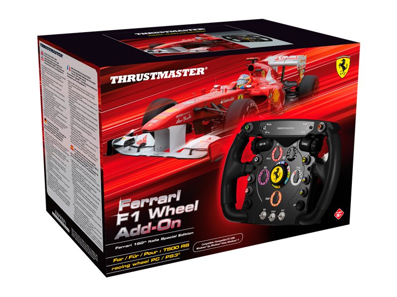 EAN 3362932914143 - Thrustmaster Ferrari F1 Negro RF Volante Analógico PC, PlayStation 4, PlayStation 5, Playstation 3, Xbox imagen 7