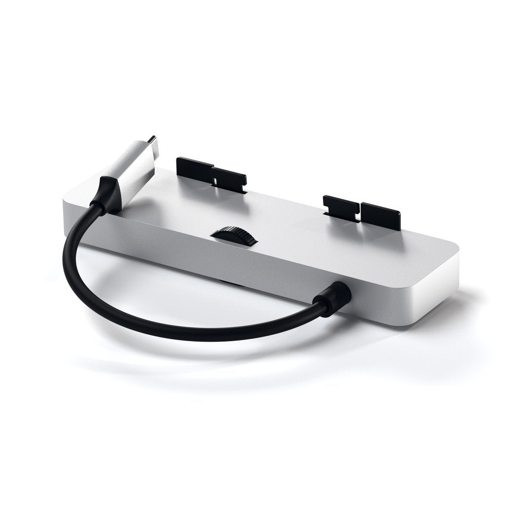 Satechi St-Tcimhs Base Para Portátil Y Replicador De Puertos Usb 3.2 Gen 1 (3.1 Gen 1) Type-C Plata