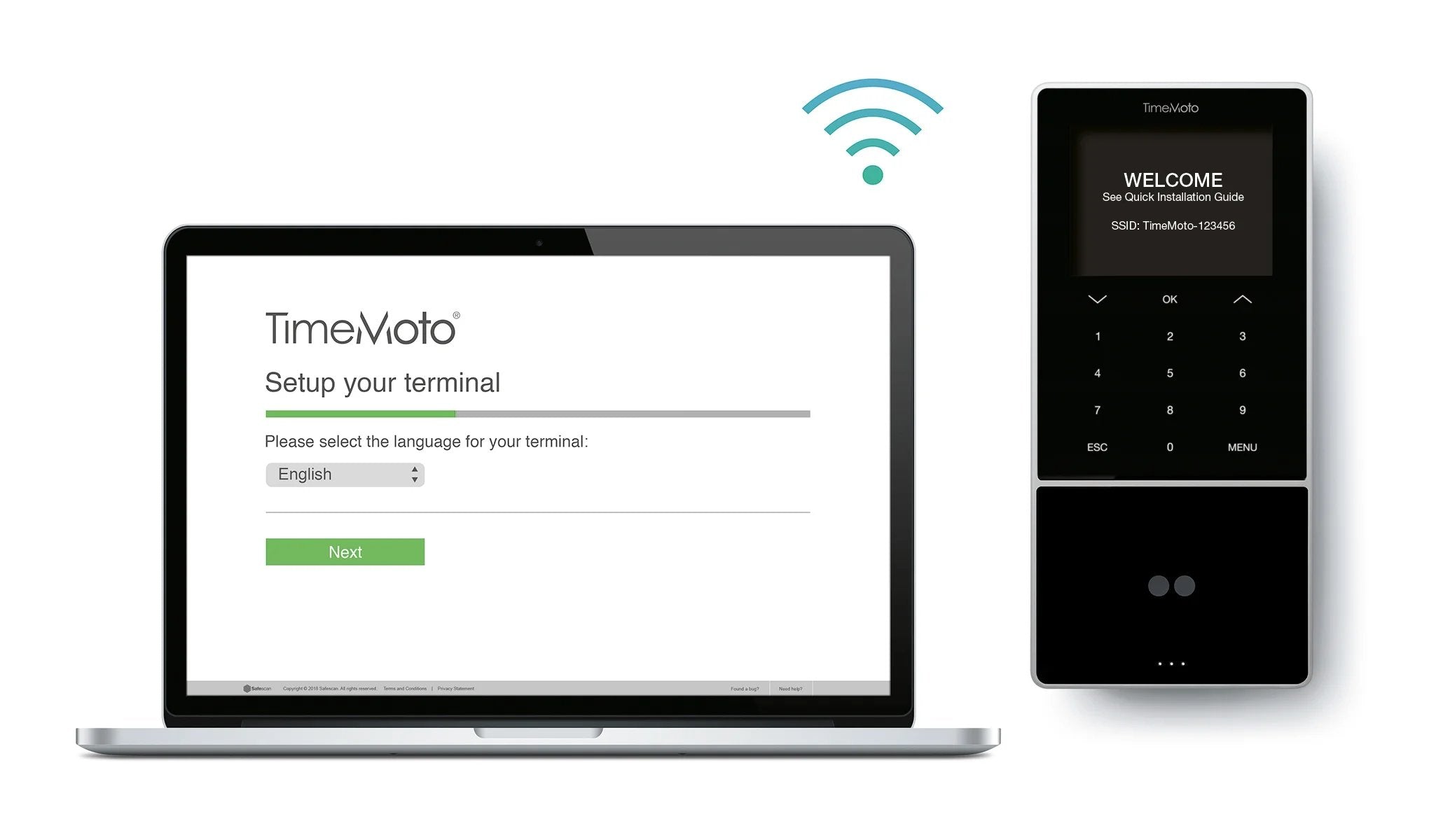 EAN 8717496337528 - Safescan TM-838 SC Negro Reconocimiento facial, Contraseña, Tarjeta de proximidad, Tarjeta inteligente CC imagen 15
