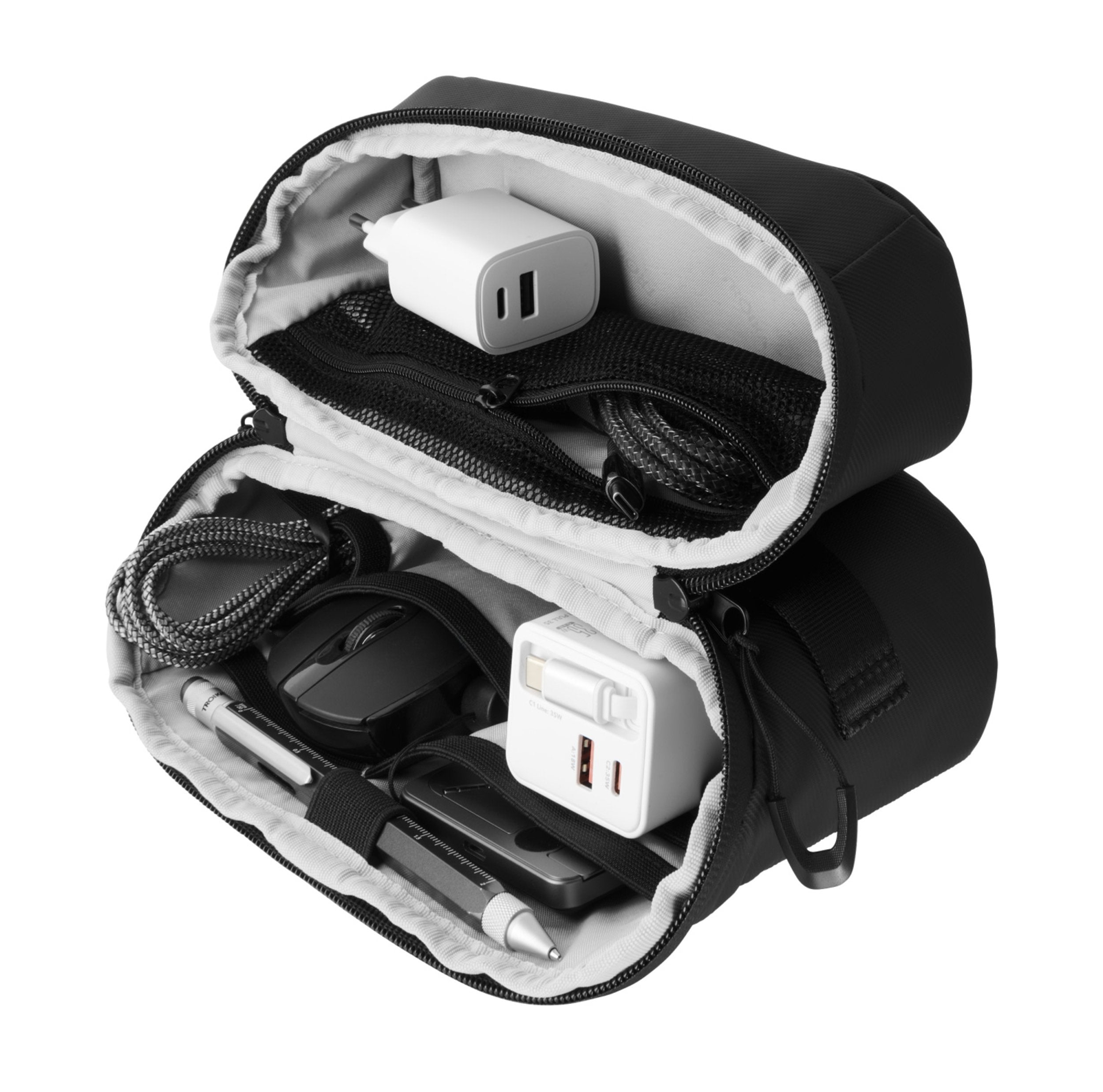 Troika Cabletasche Troika Negro Tech 2 Go