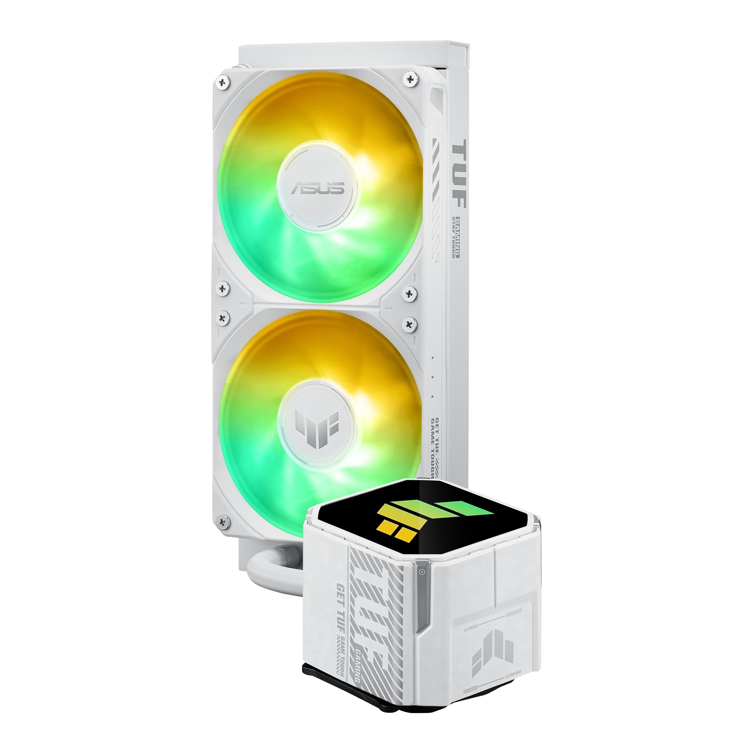 EAN 4711636158961 - ASUS TUF Gaming LC III 240 ARGB White Edition Procesador Sistema de refrigeración líquida todo en uno 12  imagen 7
