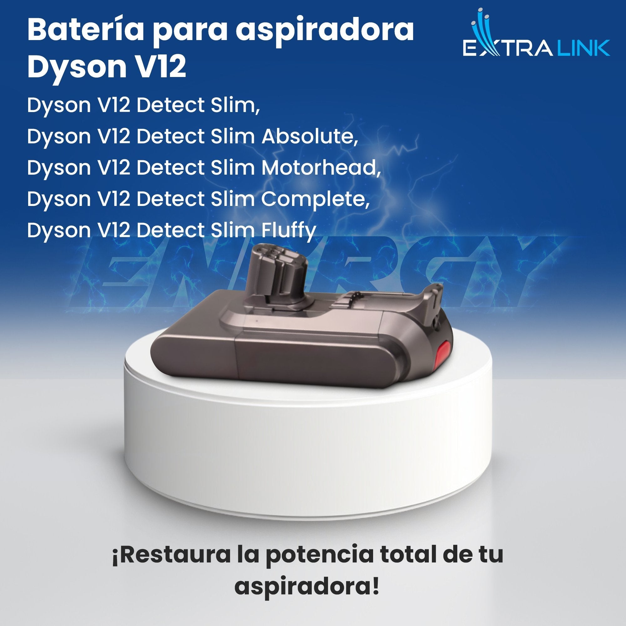 Bateria Zamiennik Dyson V12 25.2v 2500mah + Filter