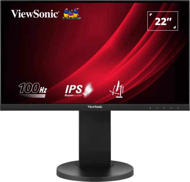 Monitor  Viewsonic Led  22", 100hz Vg2208a-Hd Negro