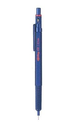 Rotring Mina Fina 600 Azul Metalizado 0.5mm