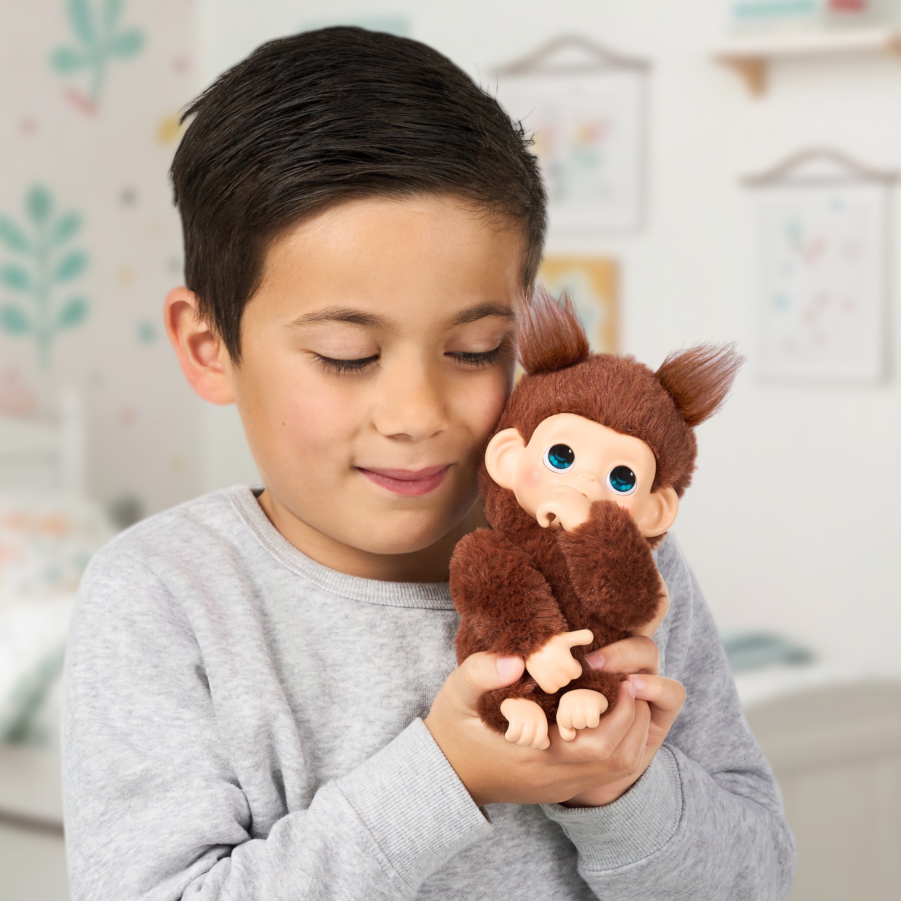 Moose Toys Ltd. Little Live Pets - My Baby Monkey Minis Brown Cherri 26765