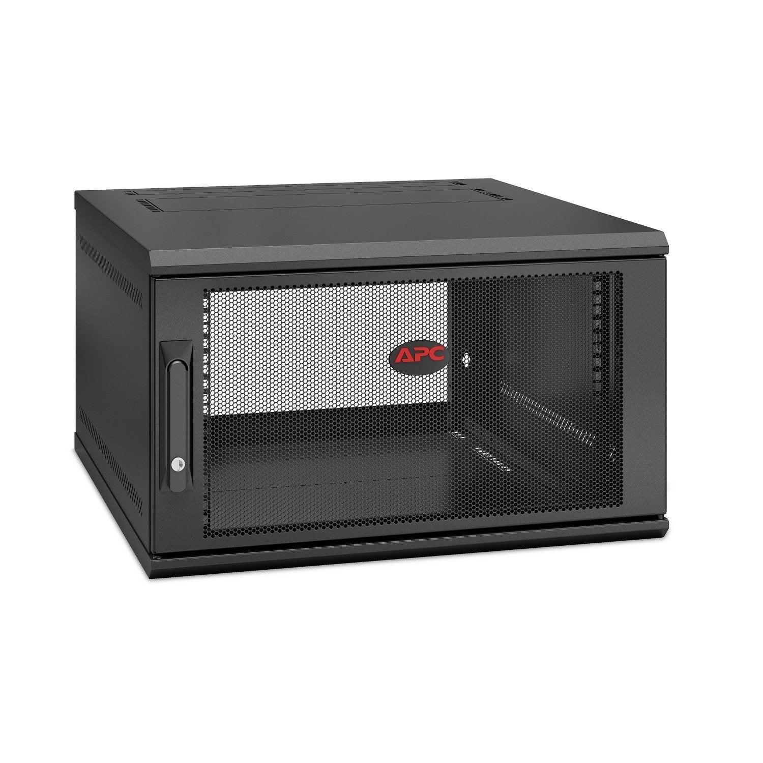 EAN 0731304402701 - APC NetShelter WX 6U Single Hinged Wall-mount Enclosure 600mm Deep Bastidor de pared Negro imagen 2