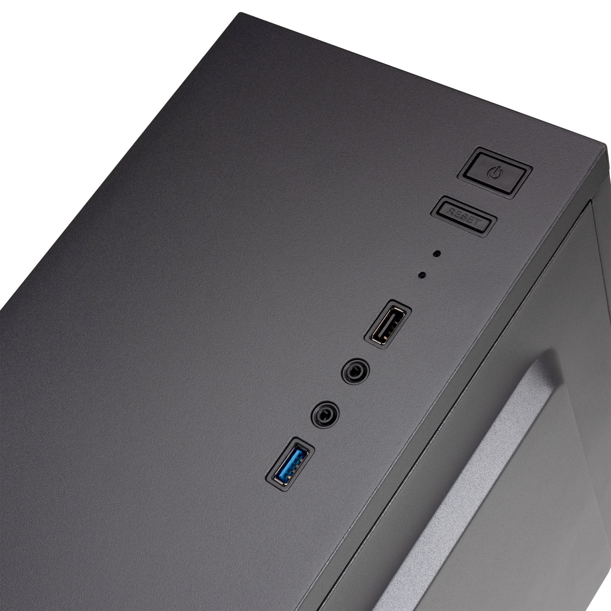 Caja Semitorre Tacens 2alux Atx Ventilador 12cm Acero Ultraligero Negro