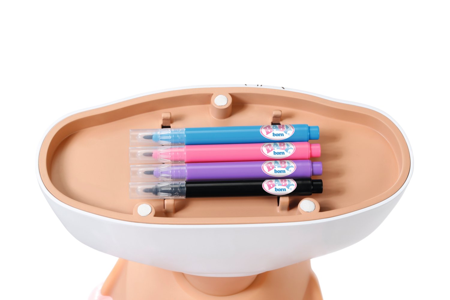 Zapf Creation Baby Born® Styling Head Creative, Make-Up Y Hairy Head 836033