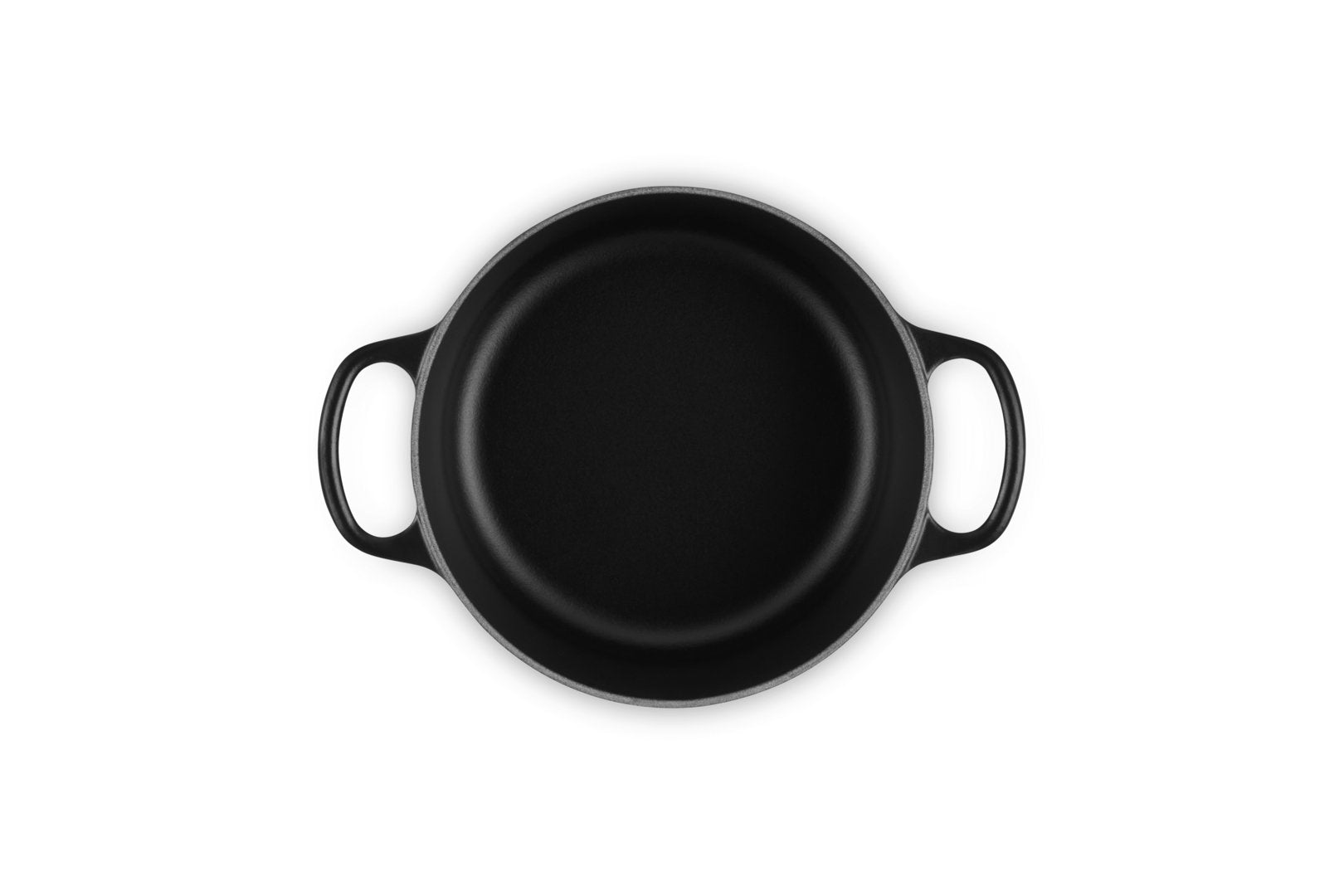 Le Creuset Bräter Signature Rund 18cm Negro