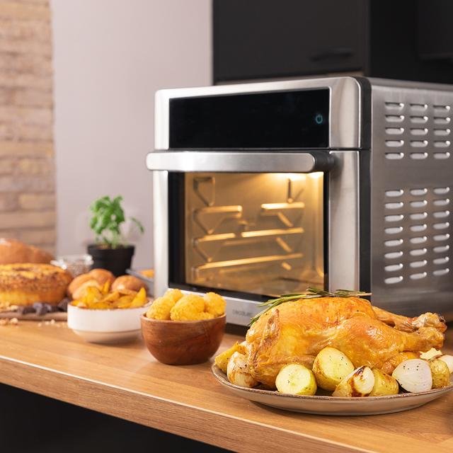 Horno Cecotec 02258  Tostador 30 L 1600 W Acero