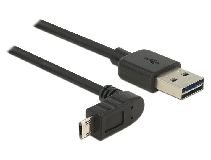 Cable Delock 83857 Usb 3 M Usb 2.0 Usb A Micro-Usb B Negro