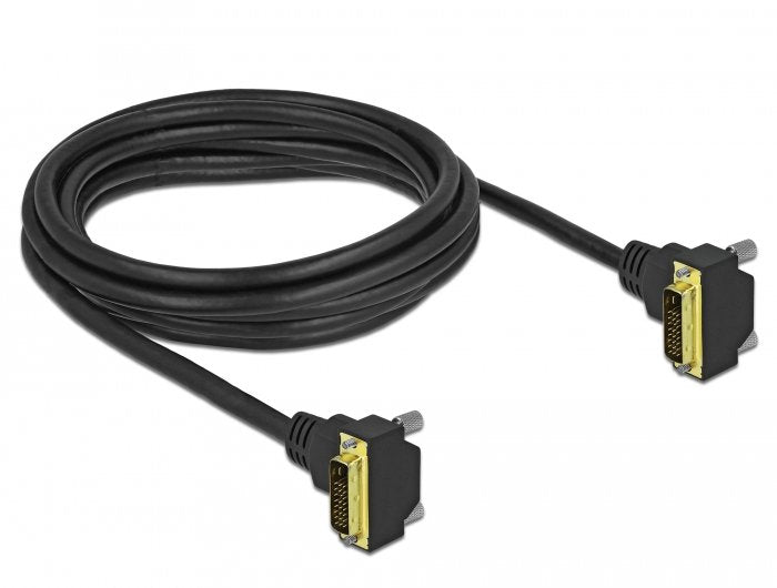 Delock Dvi Cable 18+1 Macho Angular A 18+1 Macho Angular 3 M