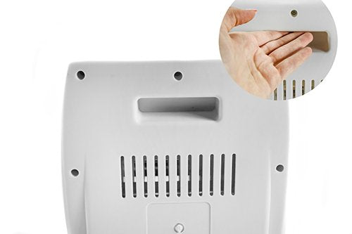 Calefactor Eléctrico Adler Ad 7709 Interior Blanco 800 W  De Cuarzo