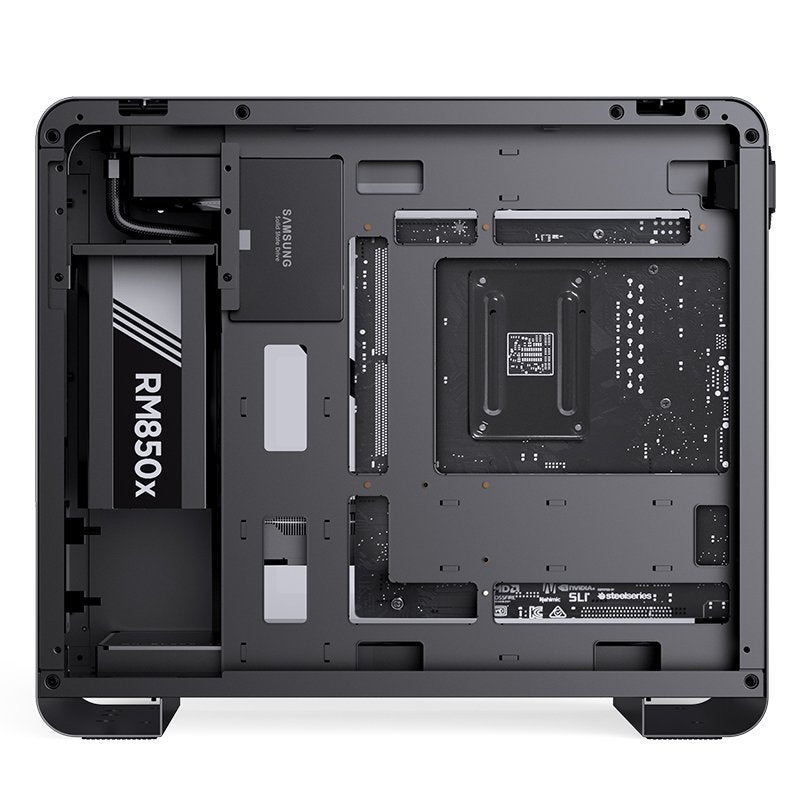 Jonsbo U4 Mini Micro-Atx-Carcasa, Tempered Glass - Negro