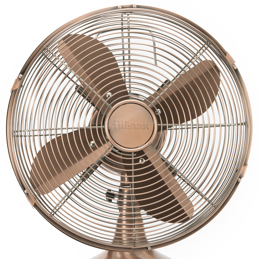 Ventilador Tristar Ve-5970 De Mesa Retro, Cobre