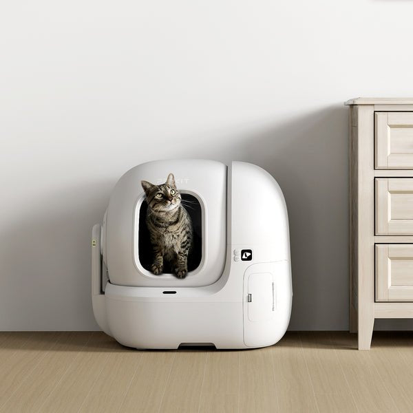 EAN 6975069305509 - PETKIT Purobot Max Pro Gato Bandeja higiénica abierta Blanco imagen 2
