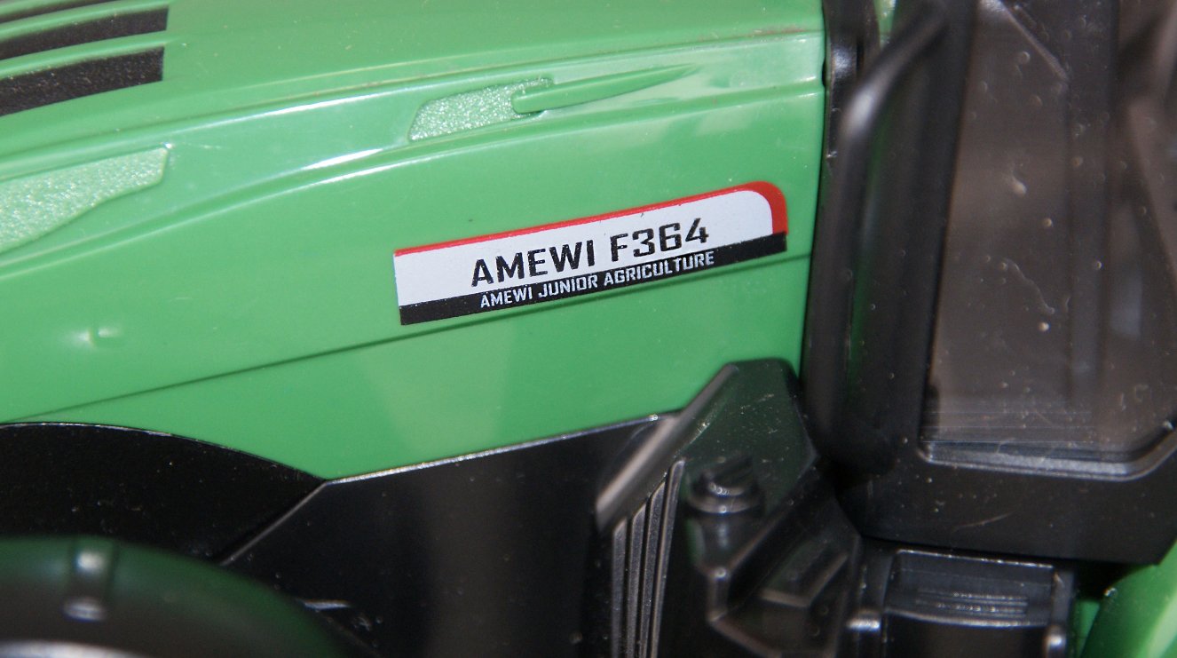 Amewi Rc Traktor Con Düngermreuer Liion 500mah Verde 6+