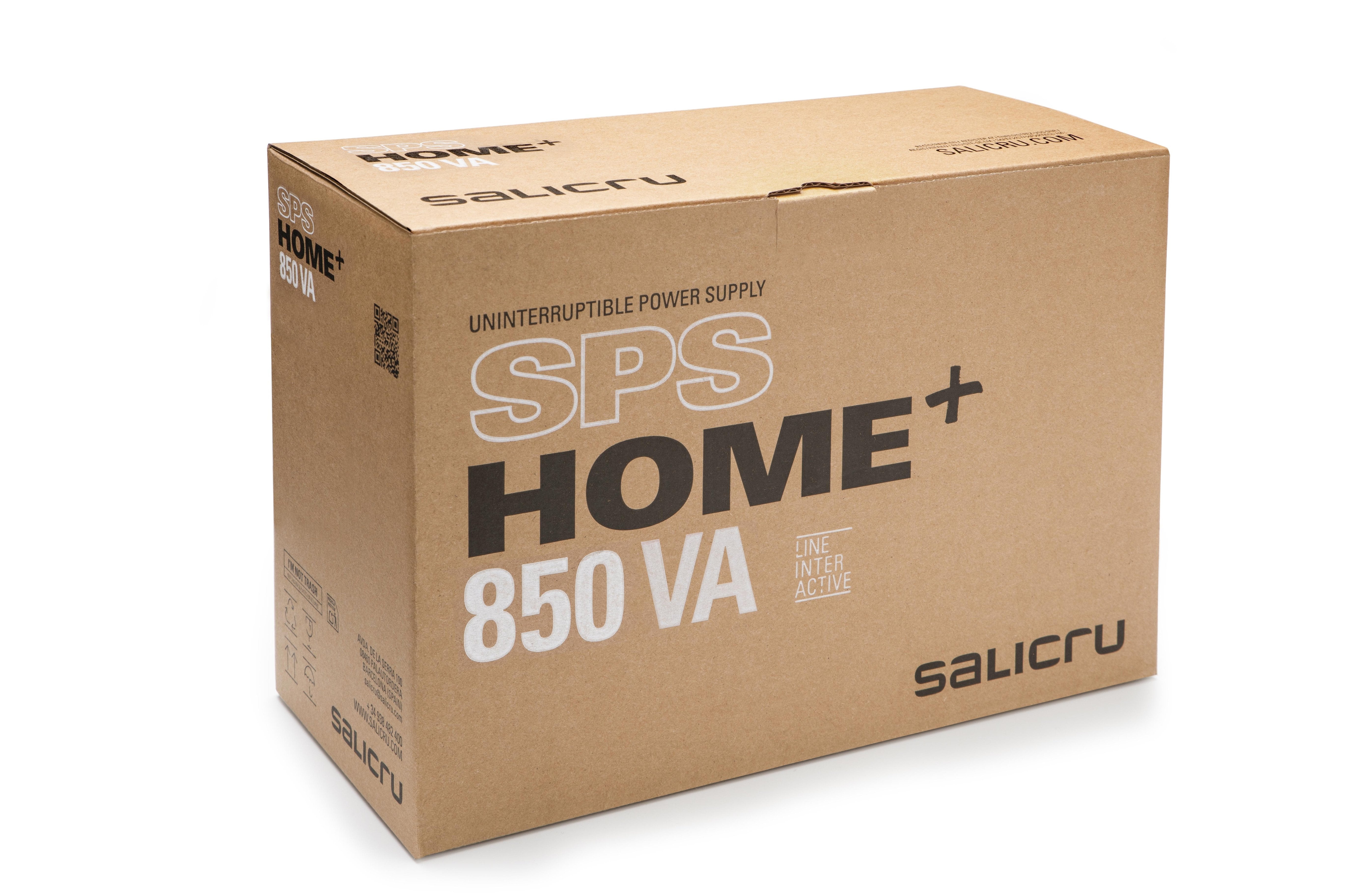 EAN 8436584875352 - Salicru SPS 850 HOME+ sistema de alimentación ininterrumpida (UPS) Línea interactiva 0,65 kVA 360 W 8 sal imagen 5