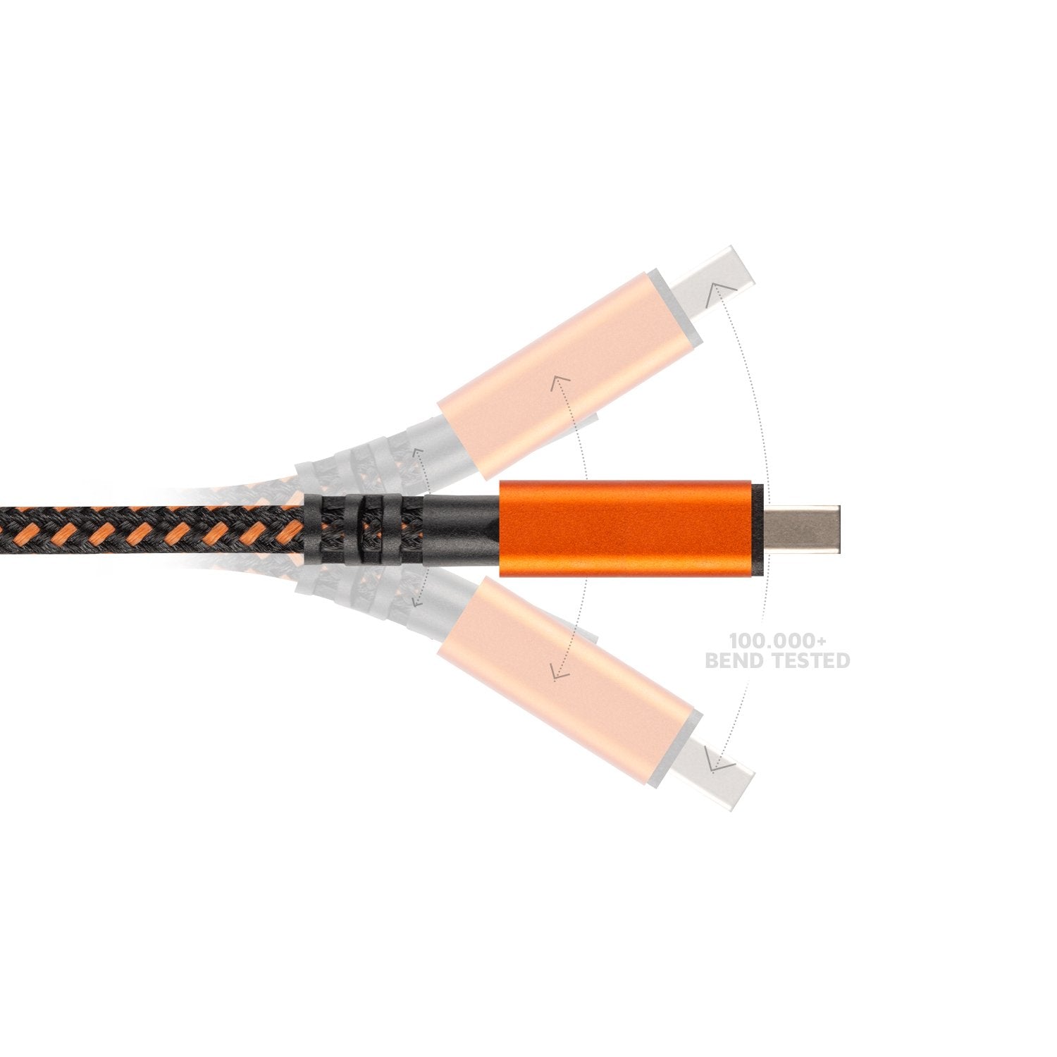 Xtorm Cable Usb-A A Lightning 1.5m Negro Naranja