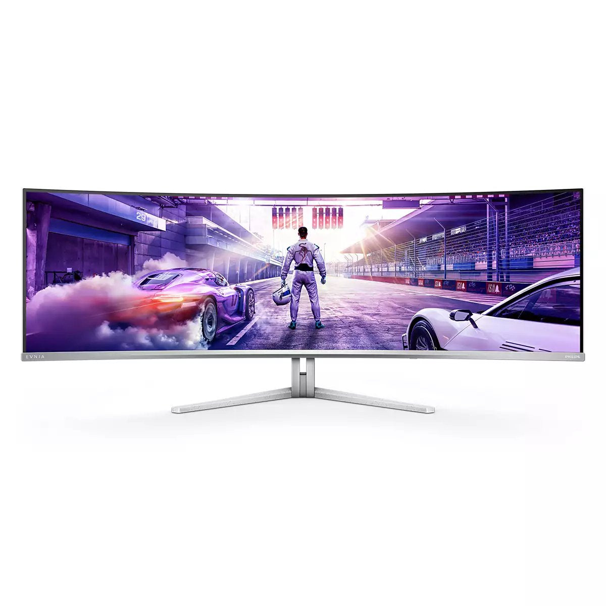 EAN 8712581801663 - Philips Evnia 8000 49M2C8900/00 pantalla para PC 124,2 cm (48.9") 5120 x 1440 Pixeles Dual QHD QD-OLED Bl imagen 3