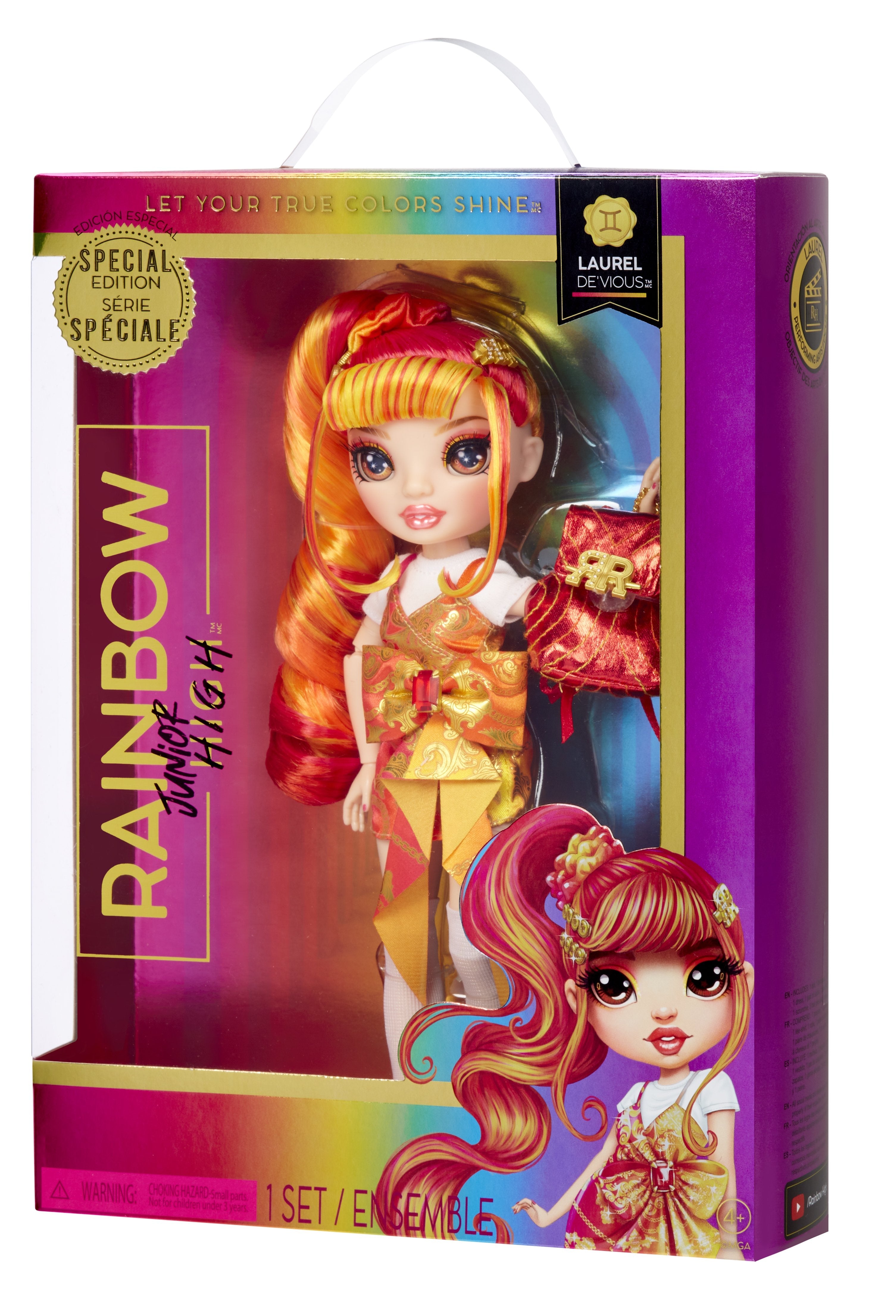 EAN 0035051590446 - Rainbow High Junior High 590446EUC muñeca imagen 5